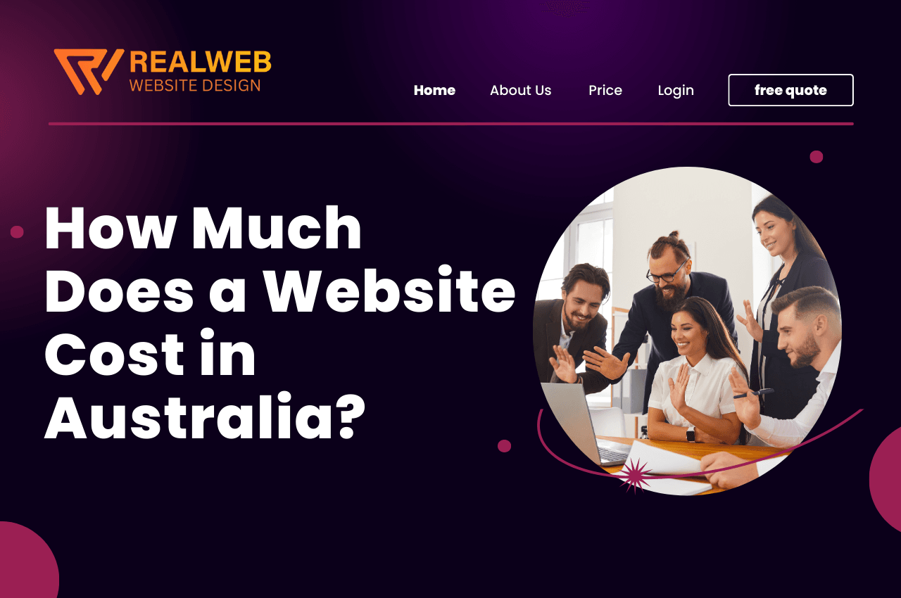how much does a website cost in Australia
