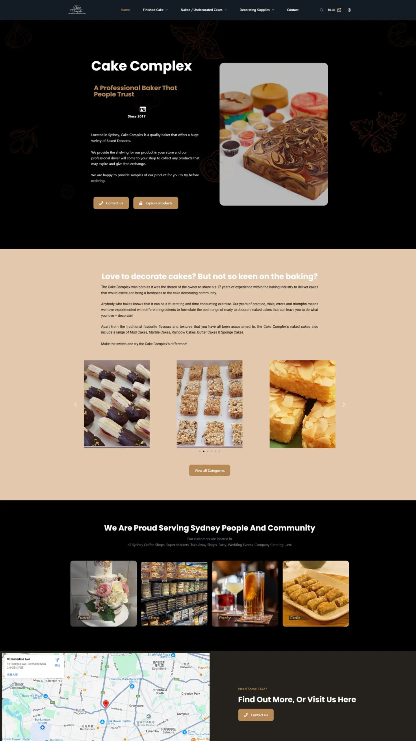 Online Cake Shop