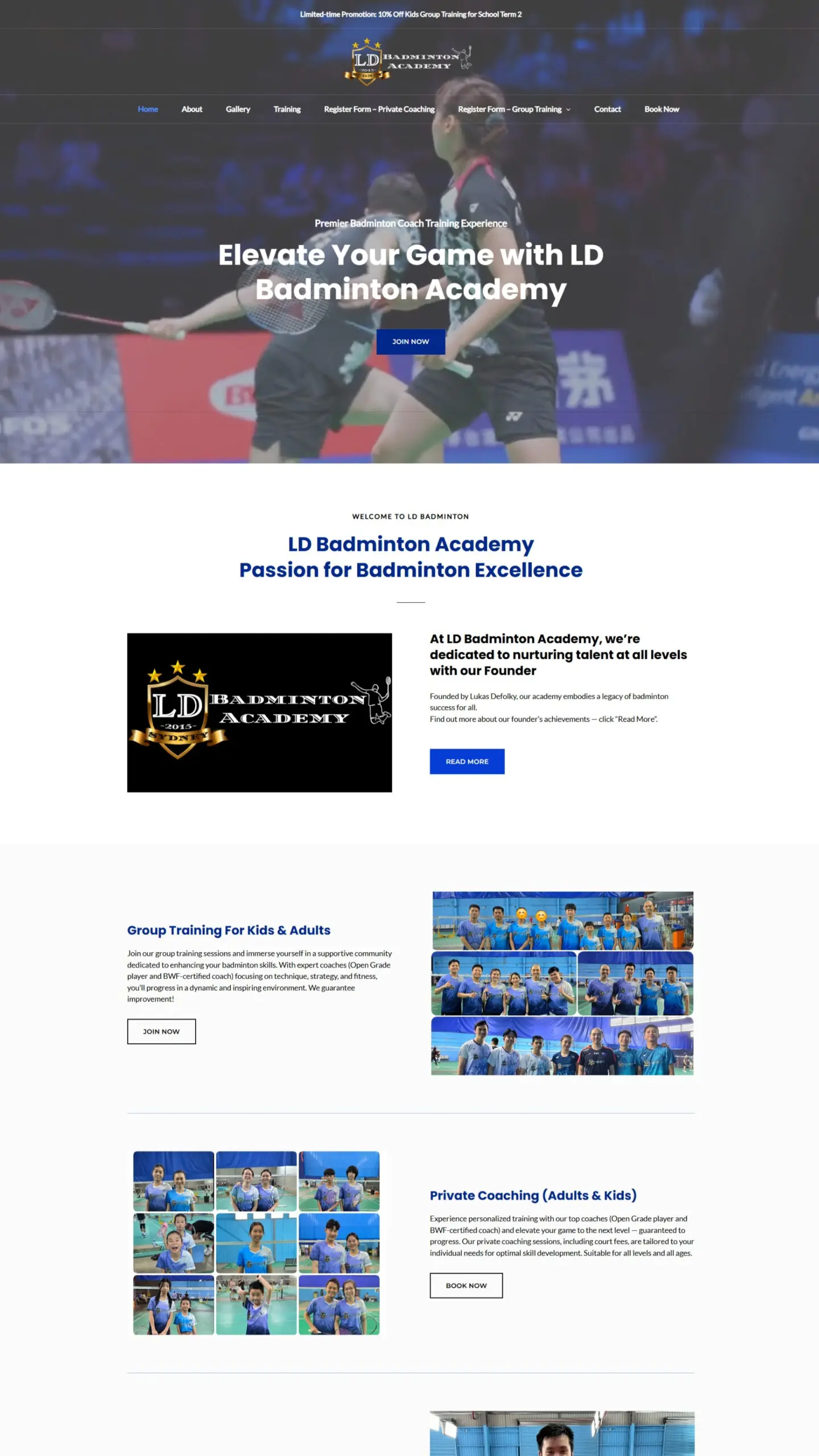 LD Badminton Academy