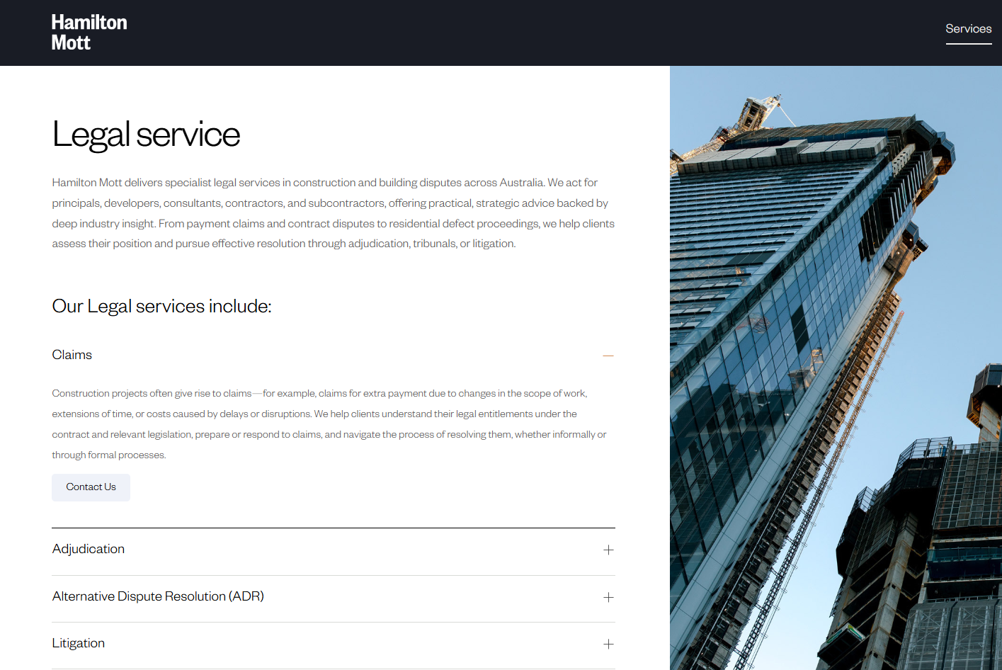 law firm website design